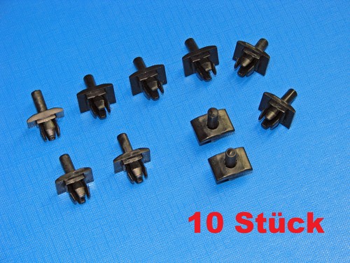 10x clips klammer - clips, befestigung